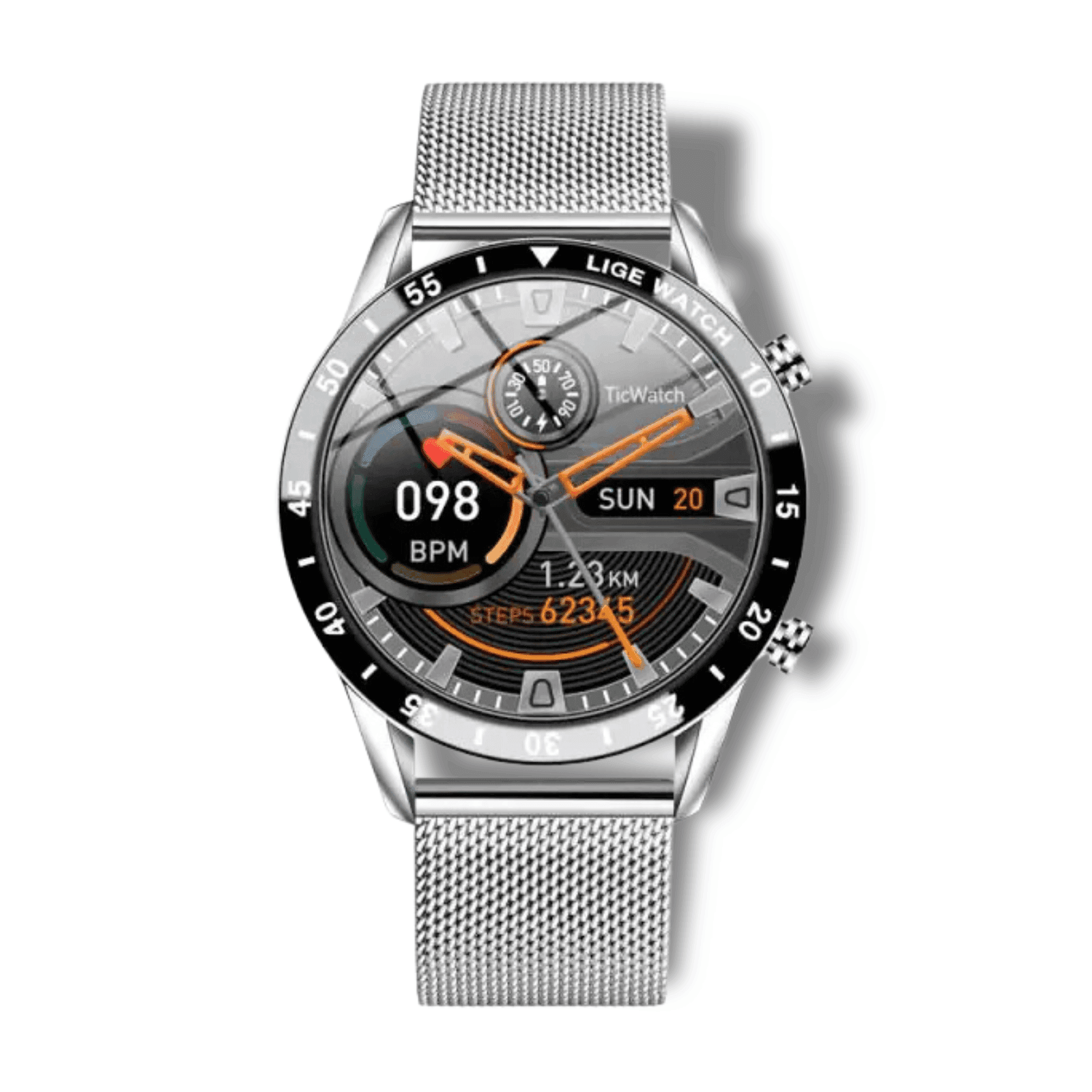 KRS Lige - Kairós - Kairós - Infinity Time - 706298_3QMUP4S - Prata - KRS Lige -