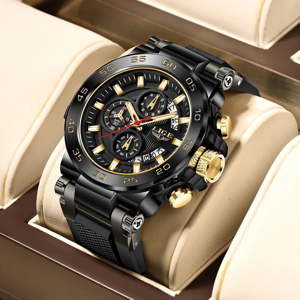 KRS Seraphim - Kairós - Kairós - Infinity Time - 14:200005100#Black gold - Preto Dourado - KRS Seraphim -