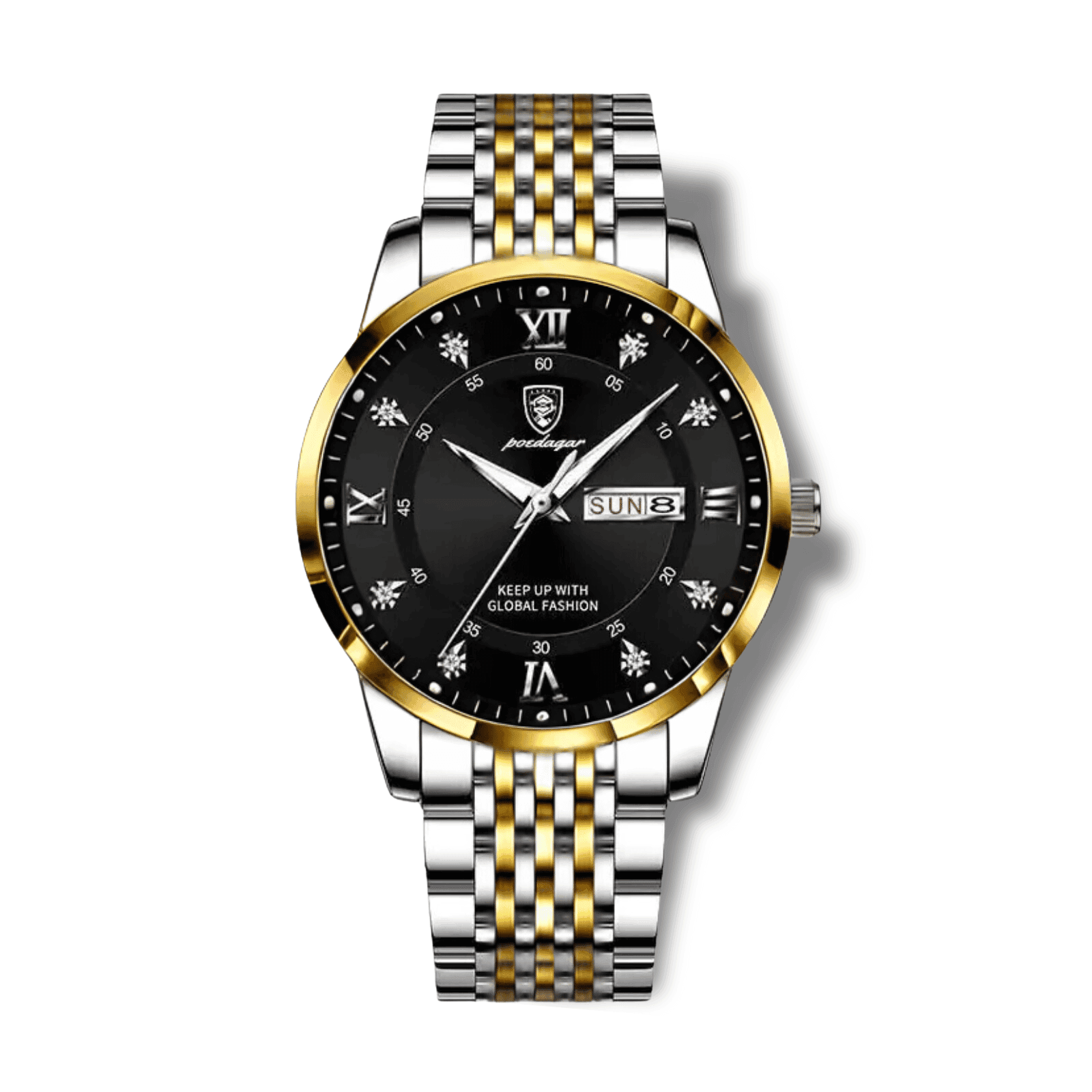 KRS Sport - Kairós - Kairós - Infinity Time - 14:201447598#836 GD BK S;200007763:201441035 - Preto Dourado - KRS Sport -