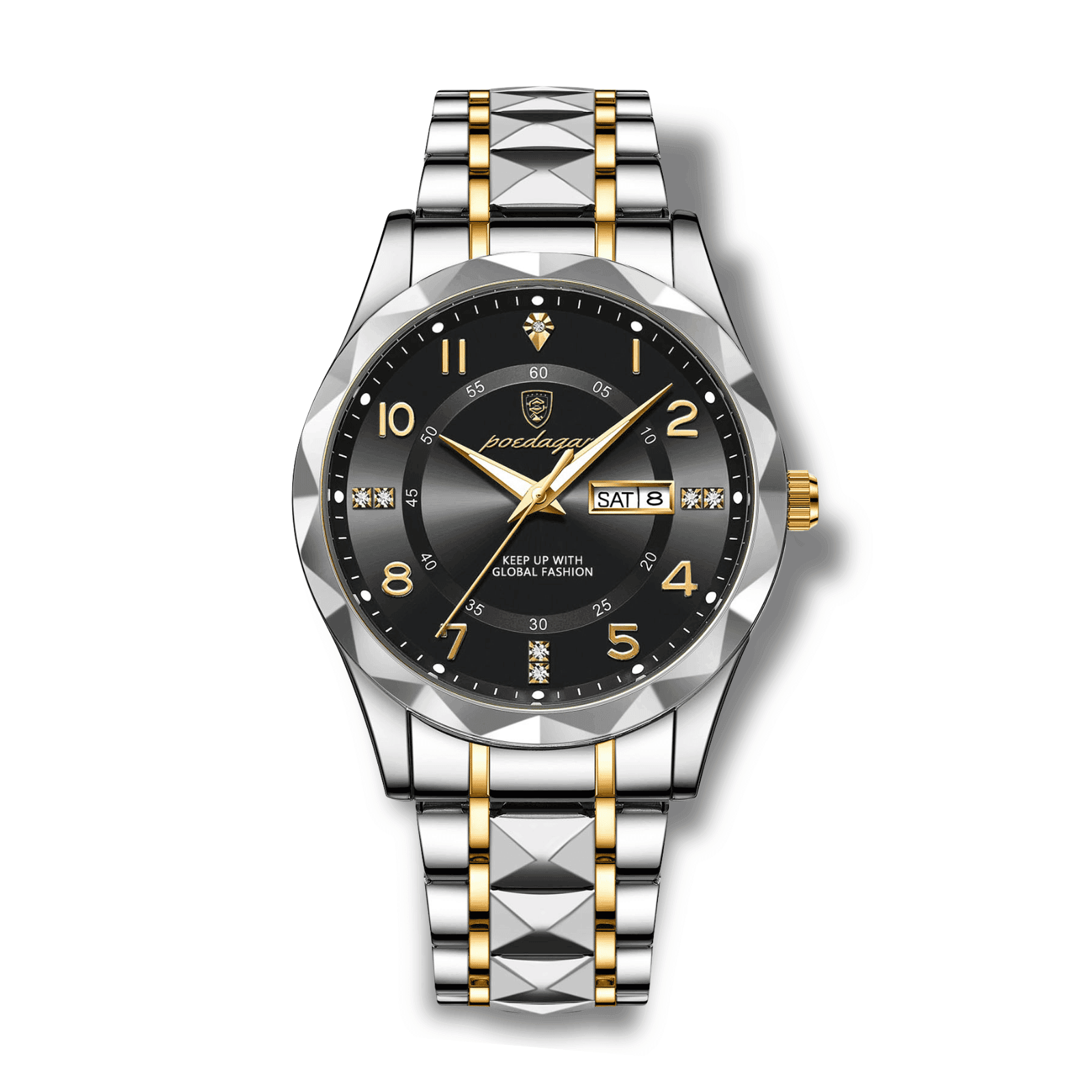 KRS Crystal - Kairós - Kairós - Infinity Time - 14:200005100#858 Gold Black - 858 Ouro Preto - KRS Crystal - 