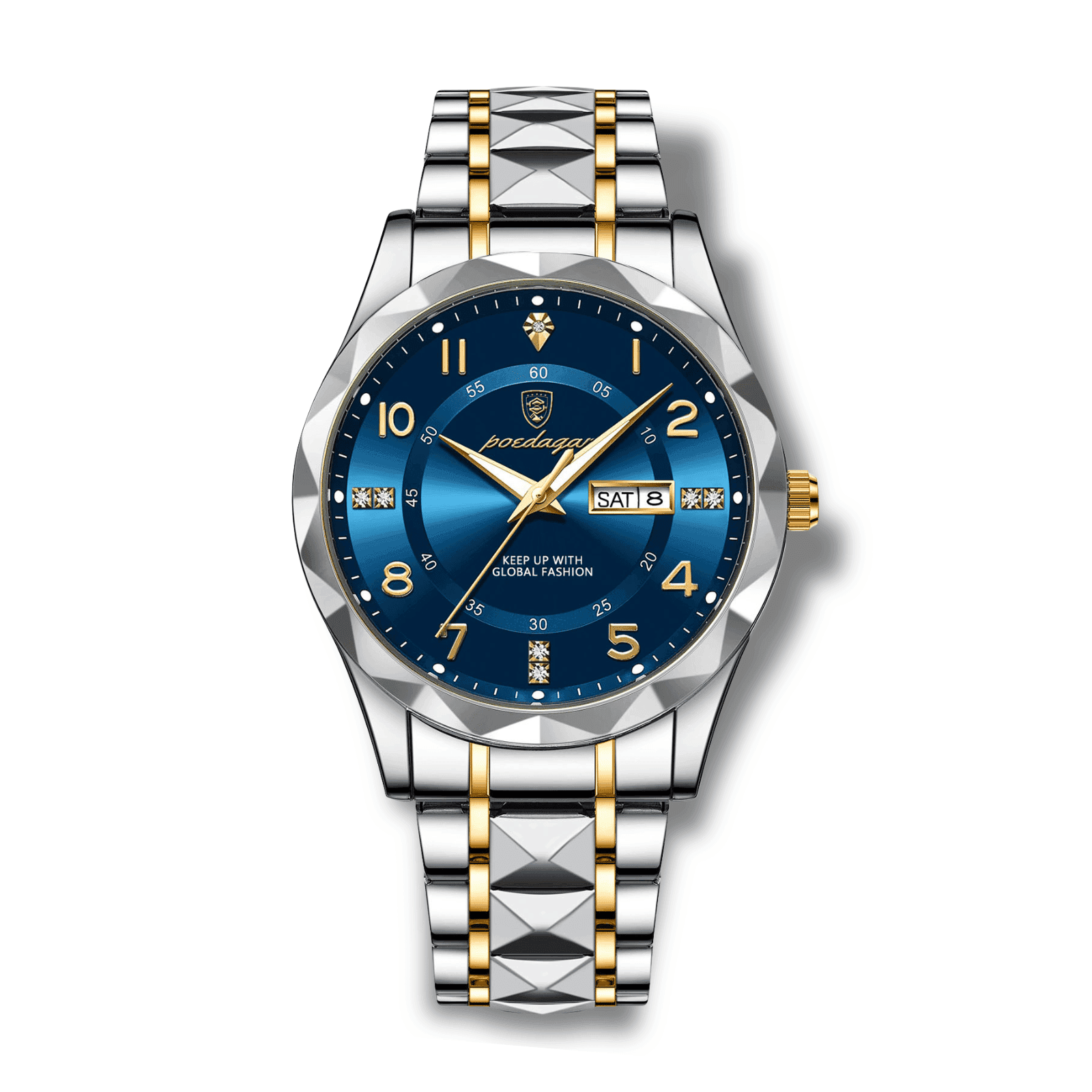 KRS Crystal - Kairós - Kairós - Infinity Time - 14:201447598#858 Gold Blue - 858 Ouro Azul - KRS Crystal - 