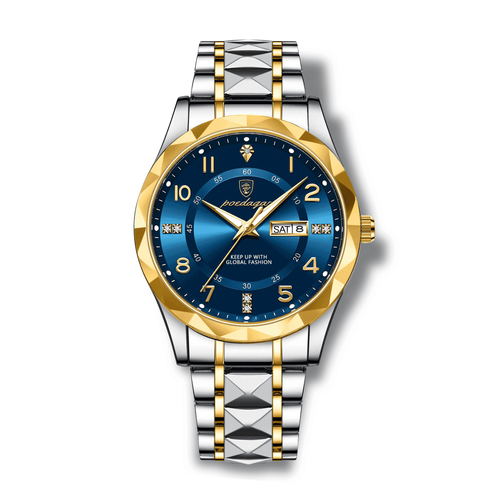 KRS Crystal - Kairós - Kairós - Infinity Time - 14:201447303#858 Gold Gold Blue - 858 Ouro Ouro Azul - KRS Crystal - 