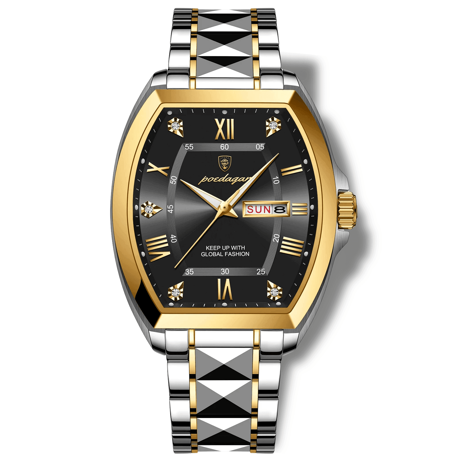 KRS Horizont - Kairós - Kairós - Infinity Time - 14:201447303#958 Gold Black - Preto Dourado - KRS Horizont - 