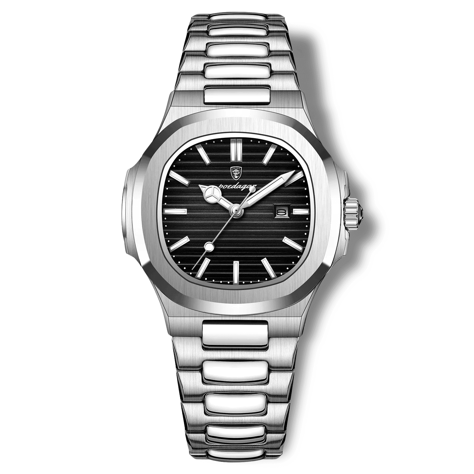 KRS Luxury - Kairós - Kairós - Infinity Time - 14:350853#789 Silver Black - 789 Preto Prata - KRS Luxury - 