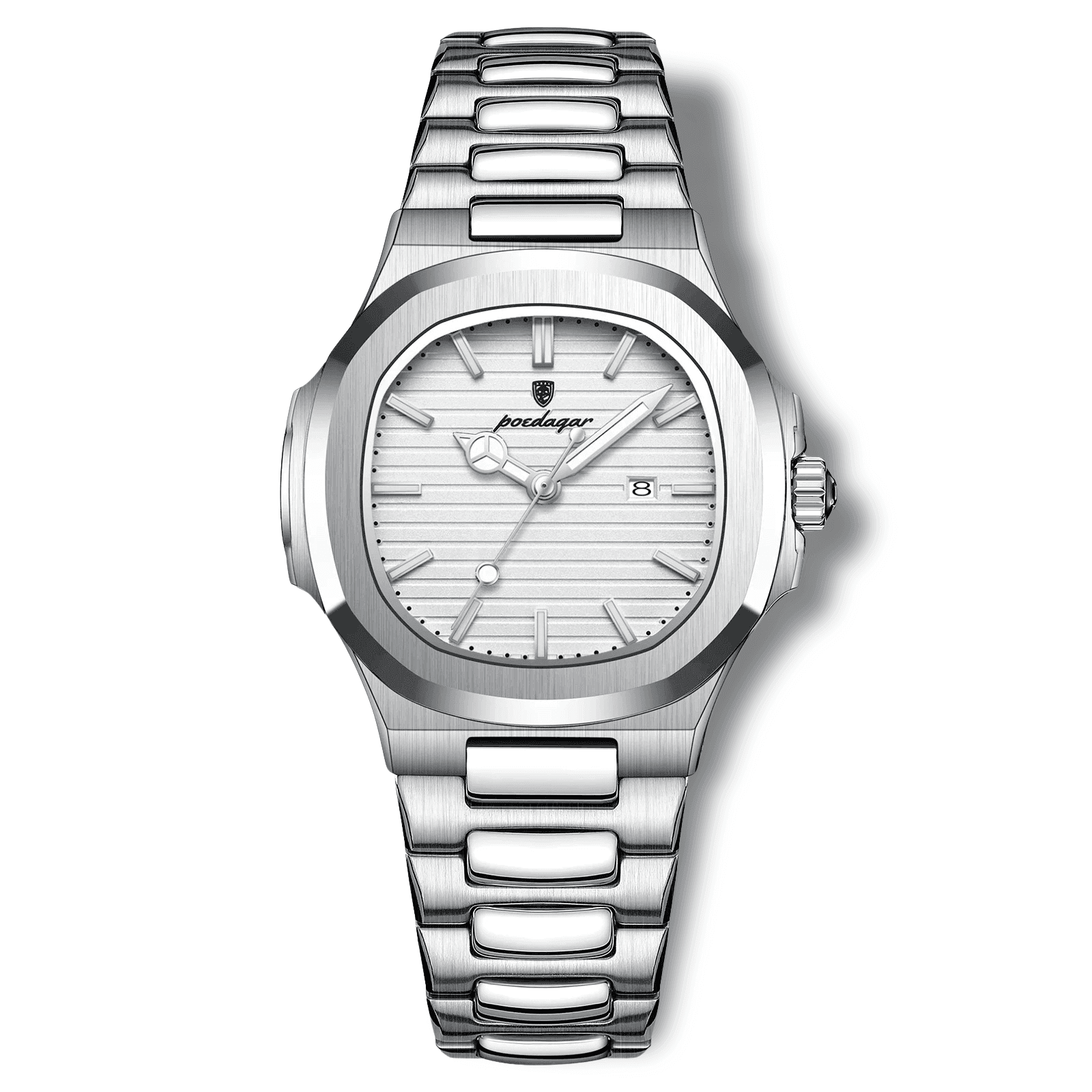 KRS Luxury - Kairós - Kairós - Infinity Time - 14:10#789 Silver White - 789 Branco Prata - KRS Luxury - 