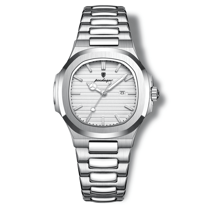 KRS Luxury - Kairós - Kairós - Infinity Time - 14:10#789 Silver White - 789 Branco Prata - KRS Luxury - 