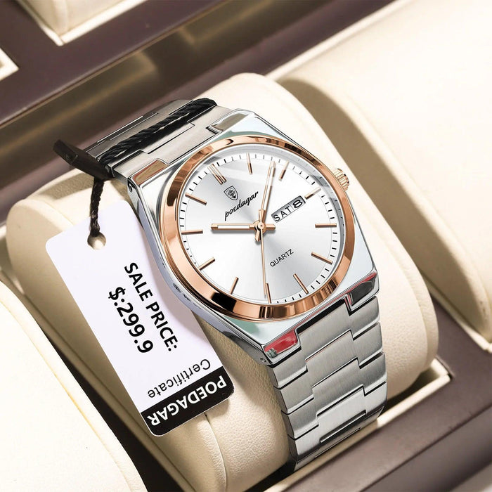 KRS Naval - Kairós - Kairós - Infinity Time - 14:350850#930 Rose Gold White - Branco Rose - KRS Naval - 
