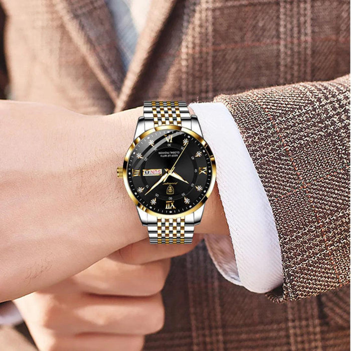 KRS Sport - Kairós - Kairós - Infinity Time - 14:201447598#836 GD BK S;200007763:201441035 - Preto Dourado - KRS Sport - 