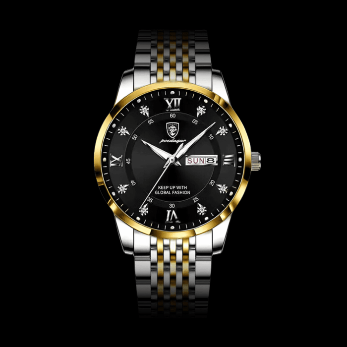 KRS Sport - Kairós - Kairós - Infinity Time - 14:201447598#836 GD BK S;200007763:201441035 - Preto Dourado - KRS Sport - 